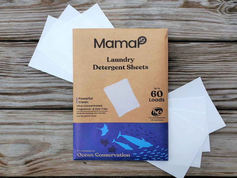 Laundry Detergent Sheets Sensitive Free & Clear – MamaP