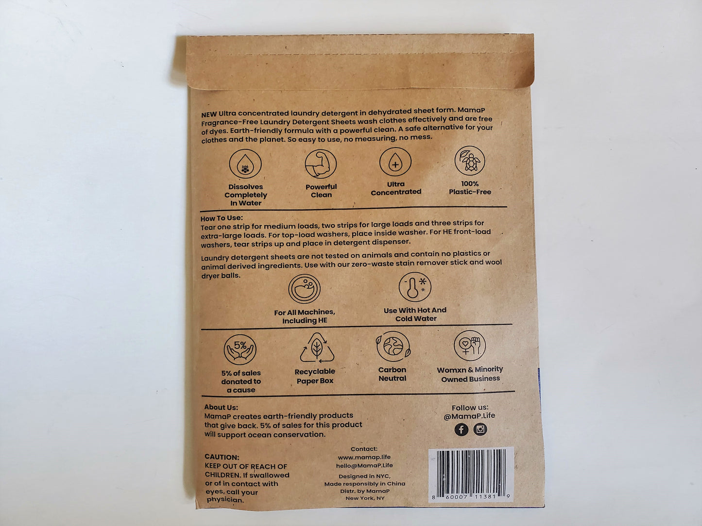 MamaP - Laundry Detergent Sheets