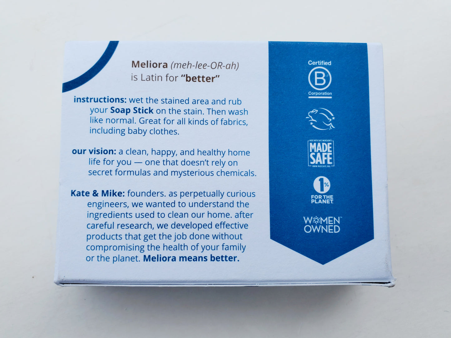 Meliora - Laundry Soap Stick